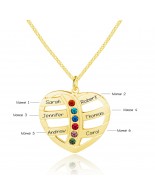 Personalized Birthstone Necklace JEWJONE101599